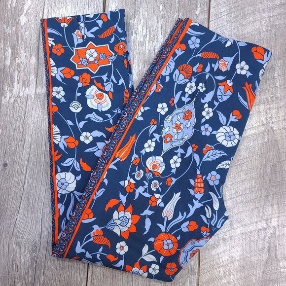 Gretchen Scott Womens Pull On Gripeless Trouser Pants Size Medium Classic Floral - Picture 1 of 8